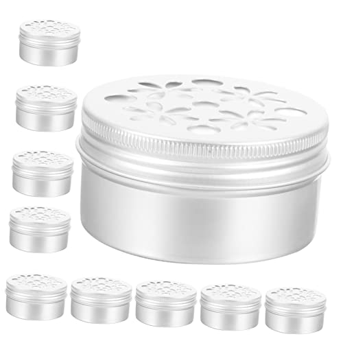 TOYANDONA 10 Stück Aluminium Geruchstrainingsboxen für Hunde Geruchstrainingstool Schnüffelbox Hundetrainingsgerät 80 ml für Hundenasen Training mit Verschiedenen Leckerlis von TOYANDONA
