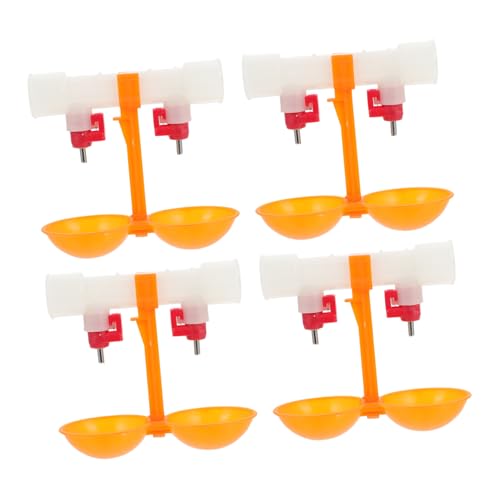 TOYANDONA 10 Stück Teiliges Doppel Auslauf Tränke für Geflügel Robustes Wassertränke mit Polierter Oberfläche Einfache Geeignet für Hühner Enten und Wachteln Praktischer Wasserspender für TOYANDONA 10 Stück Teiliges Doppel Auslauf Tränke für Geflügel Robustes Wassertränke mit Polierter Oberfläche Einfache Geeignet für Hühner Enten und Wachteln Praktischer Wasserspender für von TOYANDONA