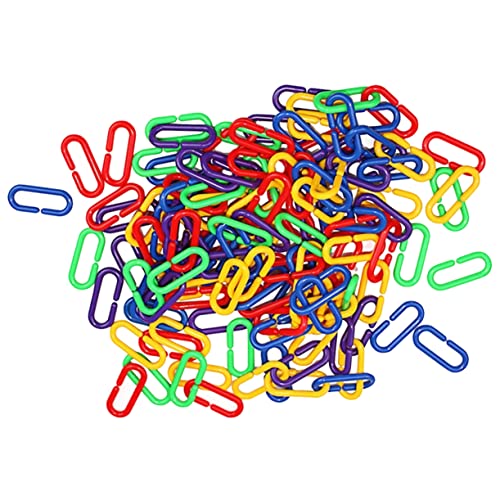 TOYANDONA 100st C-klemmhaken Kettenglieder Der Papageienschaukel Kunststoff-c-Clip-Haken Für Kettenglieder C-Clip-Haken Aus Kunststoff Zuckergleiter Spielzeug Plastik Kind Vögel Kettenclip TOYANDONA 100st C-klemmhaken Kettenglieder Der Papageienschaukel Kunststoff-c-Clip-Haken Für Kettenglieder C-Clip-Haken Aus Kunststoff Zuckergleiter Spielzeug Plastik Kind Vögel Kettenclip von TOYANDONA