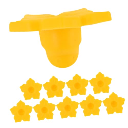 TOYANDONA 10Stücke Ersatzblumen Für Futterhäuschen Teiliges Aus Langlebigem Einfache Installation Kompatibel Mit Meisten Futterstationen von TOYANDONA