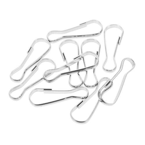 TOYANDONA 10Stücke Haken Für Haustier Hängematten Und Futterspender Langlebige Lanyard Clips Für Sichere Befestigung Und Einfache Installation Für Kleintiere von TOYANDONA