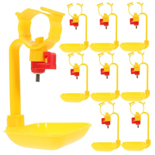 TOYANDONA 10 Stück Hühner Wassertrinker Nippeltränke für Geflügel Automatischer Wasserspender für Hühner Küken und Vögel Installieren für Hof und Garten TOYANDONA 10 Stück Hühner Wassertrinker Nippeltränke für Geflügel Automatischer Wasserspender für Hühner Küken und Vögel Installieren für Hof und Garten von TOYANDONA