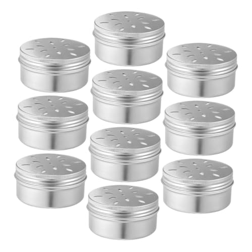 TOYANDONA 10Stücke Hundeduft Trainingsdosen Aus Metall Mit Deckel Magnetische Geruchsbehälter Für Effektives Nasenarbeit Und Beweglichkeitstraining Für Vielseitig Einsetzbar von TOYANDONA