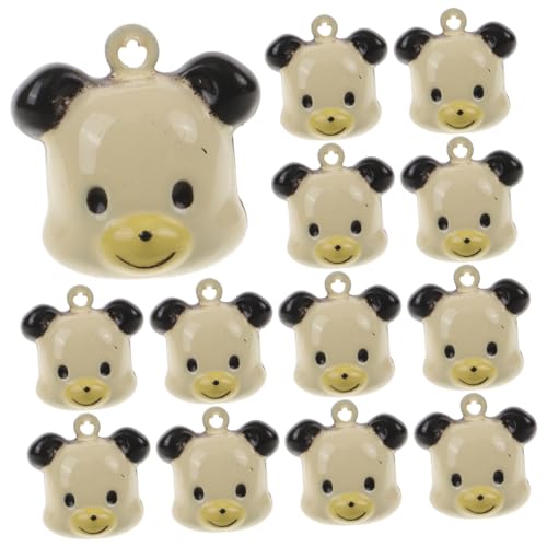 TOYANDONA 10Stücke Hundehalsband Glocken Anhänger Metallglocken Für Katzenhalsbänder DIY Haustierzubehör Für Partys Hochzeiten Und Tägliches Und Laut Für Katzen von TOYANDONA