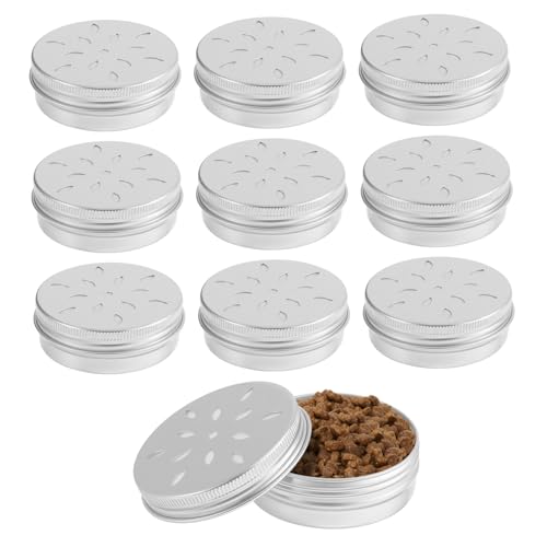 TOYANDONA 10Stücke Metalldosen mit Deckel für Hundetraining Dufttraining für Geruchs Trainingsbehälter Schnüffelspielzeug zur Verbesserung Natürlichen Geruchsfähigkeiten TOYANDONA 10Stücke Metalldosen mit Deckel für Hundetraining Dufttraining für Geruchs Trainingsbehälter Schnüffelspielzeug zur Verbesserung Natürlichen Geruchsfähigkeiten von TOYANDONA