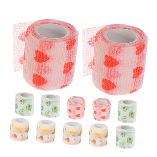TOYANDONA 12rollen Selbstklebende Für Haustiere Elastisches Kohäsivband Zur Wundversorgung Und Pfotenschutz Bei Outdoor-aktivitäten Atmungsaktives Vliesmaterial TOYANDONA 12rollen Selbstklebende Für Haustiere Elastisches Kohäsivband Zur Wundversorgung Und Pfotenschutz Bei Outdoor-aktivitäten Atmungsaktives Vliesmaterial von TOYANDONA