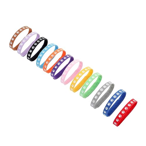 TOYANDONA 12 Stück Heimtierbedarf Kragen Welpenhalsband Plaudern Hund Stichworte geboren Haustierhalsband aus Stoff Haustierzubehör Halsschmuck für Haustiere Weiches Vlies Zufällige Farbe TOYANDONA 12 Stück Heimtierbedarf Kragen Welpenhalsband Plaudern Hund Stichworte geboren Haustierhalsband aus Stoff Haustierzubehör Halsschmuck für Haustiere Weiches Vlies Zufällige Farbe von TOYANDONA