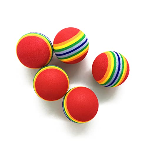 TOYANDONA 12 Stück Teiliges Eva Regenbogen Ball für Hunde Interaktives Kauspielzeug Leicht und Langlebig für Training und Zahnen Hohe Sichtbarkeit für Draußen TOYANDONA 12 Stück Teiliges Eva Regenbogen Ball für Hunde Interaktives Kauspielzeug Leicht und Langlebig für Training und Zahnen Hohe Sichtbarkeit für Draußen von TOYANDONA