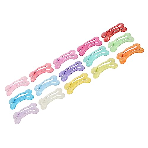 TOYANDONA 15Stücke Dekorative Haustier Haarnadeln Knochen Haarschmuck Für Vielseitige Haaraccessoires Für Welpen Für Täglichen Gebrauch Und Besondere Anlässe von TOYANDONA