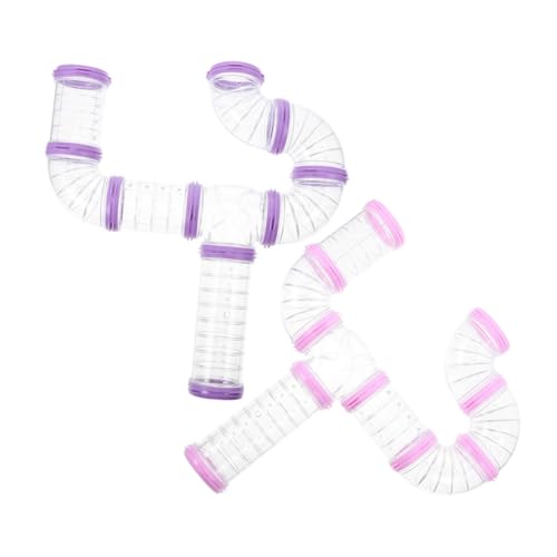 TOYANDONA 16Stücke DIY Hamster Tunnel Teiliges Transparentes für Hamsterkäfige Außenverbindungstunnel für Kleine Haustiere Wie Hamster TOYANDONA 16Stücke DIY Hamster Tunnel Teiliges Transparentes für Hamsterkäfige Außenverbindungstunnel für Kleine Haustiere Wie Hamster von TOYANDONA