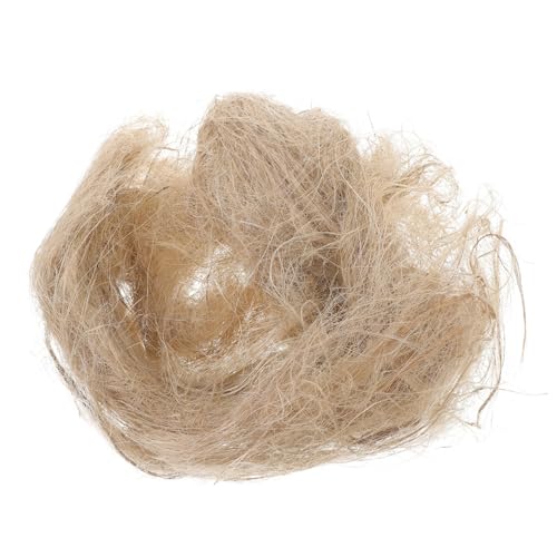 TOYANDONA 1Packung Vogelnestmaterial aus Natürlichem Jute für Versteckmöglichkeiten Packung für Hamster und Meerschweinchen Bietet und Schutz im Winter TOYANDONA 1Packung Vogelnestmaterial aus Natürlichem Jute für Versteckmöglichkeiten Packung für Hamster und Meerschweinchen Bietet und Schutz im Winter von TOYANDONA