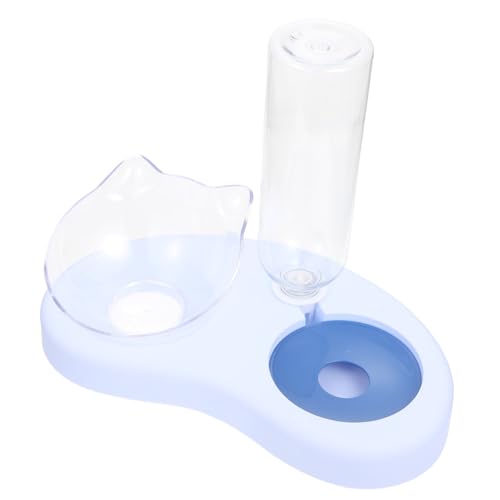 TOYANDONA Automatischer Wassernapf Für Katzen Und Hunde Futter Wasserspender Aus Glattem Material Sicher rutschfest Und Dekorativ Für Essen Snacks Und Wasser Haustierbedarf in Blau TOYANDONA Automatischer Wassernapf Für Katzen Und Hunde Futter Wasserspender Aus Glattem Material Sicher rutschfest Und Dekorativ Für Essen Snacks Und Wasser Haustierbedarf in Blau von TOYANDONA