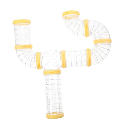 TOYANDONA 1Satz DIY Hamster Labyrinth Tunnel Teiliges Röhrensystem für Hamsterkäfige Langlebig Installieren für Kleine Wie Zwerghamster und Mäuse von TOYANDONA