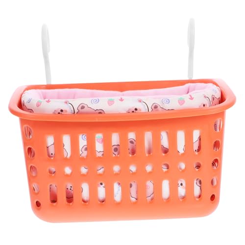 TOYANDONA 1Satz Hängematte für Kleintiere Hängematte mit Abnehmbares Bett für Hamster Platzsparend zu Reinigen Haken zur Einfachen Befestigung im Käfig von TOYANDONA