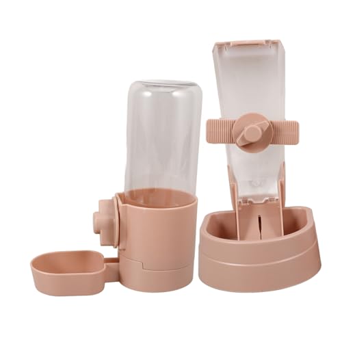 TOYANDONA 1Satz Hängender Automatischer Futter Und Wasserspender Für Haustiere Für Katzen Aus Leichtem Material Auslaufsicher Für Käfige von TOYANDONA