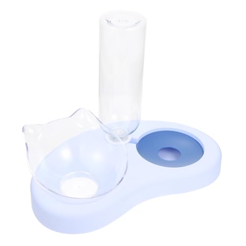 TOYANDONA Automatischer Wasserspender Für Katzen Und Hunde Futter Wassernapf Mit Stabilem Boden Bpa-frei Leicht Zu Reinigen Für Kleine Und Mittlere Haustiere in Blau TOYANDONA Automatischer Wasserspender Für Katzen Und Hunde Futter Wassernapf Mit Stabilem Boden Bpa-frei Leicht Zu Reinigen Für Kleine Und Mittlere Haustiere in Blau von TOYANDONA