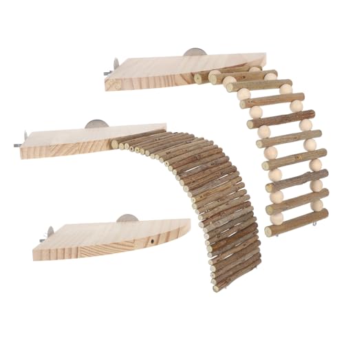 TOYANDONA 1Satz Holz Kletterplattform für Hamster Teiliges Natürlicher Struktur für Kleintiere Sicheres zur Erkundung und Aktivität im Käfig TOYANDONA 1Satz Holz Kletterplattform für Hamster Teiliges Natürlicher Struktur für Kleintiere Sicheres zur Erkundung und Aktivität im Käfig von TOYANDONA