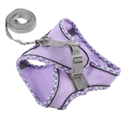 TOYANDONA 1Satz Hundegeschirr Set für Kleine Verstellbar und Bequemes Geschirr mit Leine für Outdoor Aktivitäten und Langlebiges Material Modischer S TOYANDONA 1Satz Hundegeschirr Set für Kleine Verstellbar und Bequemes Geschirr mit Leine für Outdoor Aktivitäten und Langlebiges Material Modischer S von TOYANDONA