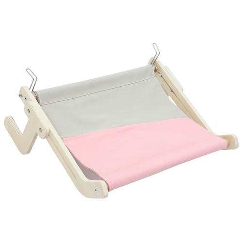 TOYANDONA 1satz Katzenfensterliege Mit Verstellbarem Design Gemütlicher Hängematte Und Stabiler Holzperch Für Entspannte Schlafplätze Ihrer Katze Im Innenbereich von TOYANDONA