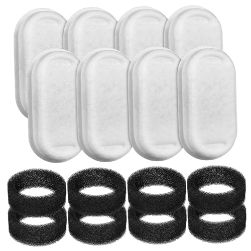 TOYANDONA 1Satz Katzenbrunnenfilter für Haustiere Ersatzfilter für Trinkbrunnen aus Lebensmittelechter Aktivkohle Effiziente Filterung für Sauberes Wasser Schützt die Gesundheit Ihrer TOYANDONA 1Satz Katzenbrunnenfilter für Haustiere Ersatzfilter für Trinkbrunnen aus Lebensmittelechter Aktivkohle Effiziente Filterung für Sauberes Wasser Schützt die Gesundheit Ihrer von TOYANDONA