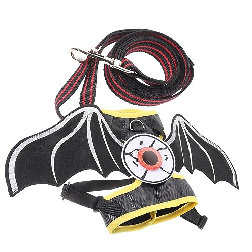 TOYANDONA 1Satz Katzengeschirr Im Fledermaus Stil Mit Leine Weste Für Kleine Und Mittelgroße Katzen Für Und Training Bequem Und Langlebig Perfektes von TOYANDONA