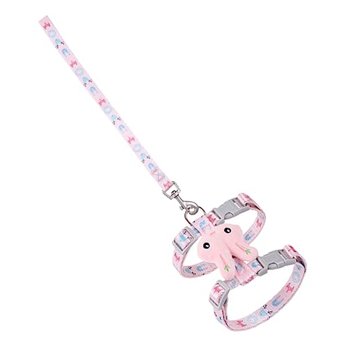 TOYANDONA Katzengeschirr Leine für Kätzchen Verstellbares Atmungsaktives Harness mit Sicherheitszugseil für Outdoor Aktivitäten TOYANDONA Katzengeschirr Leine für Kätzchen Verstellbares Atmungsaktives Harness mit Sicherheitszugseil für Outdoor Aktivitäten von TOYANDONA
