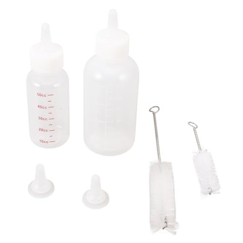 TOYANDONA 1Satz Katzenmilchflasche für Haustiere Teiliges Fütterungsset Wiederverwendbare Flaschen für Kätzchen und Welpen Hochwertiges Sicheres Material von TOYANDONA