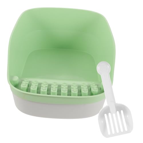 TOYANDONA 1Satz Katzenstreubox Mit Hohem Halbgeschlossene Katzentoilette Für Kitten Aus Robustem Optimale Geruchskontrolle Und Spritzschutz Für Katzenpflege Avocado TOYANDONA 1Satz Katzenstreubox Mit Hohem Halbgeschlossene Katzentoilette Für Kitten Aus Robustem Optimale Geruchskontrolle Und Spritzschutz Für Katzenpflege Avocado von TOYANDONA