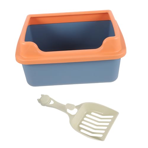 TOYANDONA 1Satz Katzentoilette Halbgeschlossene Katzentoilette Für Kätzchen Abnehmbar Für Töpfchentraining Und Sauberkeit TOYANDONA 1Satz Katzentoilette Halbgeschlossene Katzentoilette Für Kätzchen Abnehmbar Für Töpfchentraining Und Sauberkeit von TOYANDONA