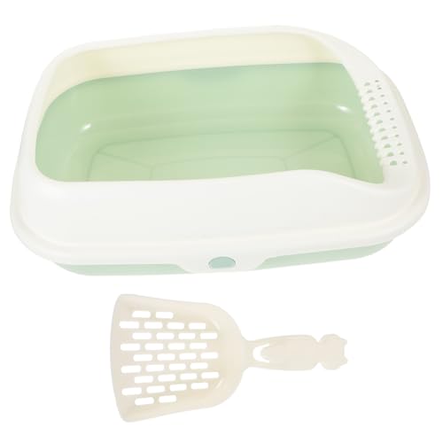 TOYANDONA 1Satz Katzentoilette für Innenbereich Halbgeschlossene Katzentoilette mit Spritzwassergeschütztem Design für Unterwegs TOYANDONA 1Satz Katzentoilette für Innenbereich Halbgeschlossene Katzentoilette mit Spritzwassergeschütztem Design für Unterwegs von TOYANDONA