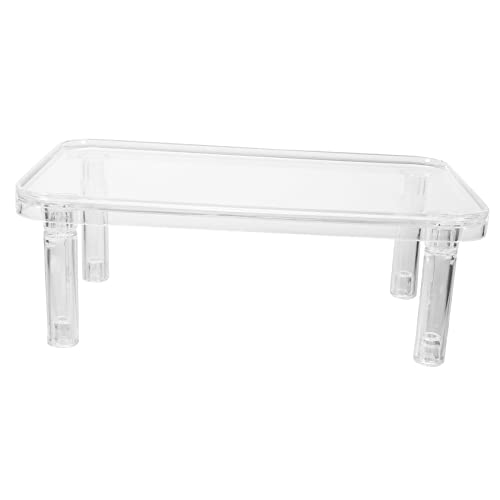 TOYANDONA Hamster Plattform Spielzeug Transparente Abnehmbare Crystal Station Für Kleine Haustiere Bequeme Schlafgelegenheit Und Spielplatz Für Hamster Chinchillas Und Nagetiere von TOYANDONA