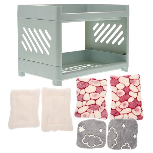 TOYANDONA 1Satz Multifunktionales Chinchilla Bett für Kleine Haustiere Abnehmbares Hasenbett für Hamster Meerschweinchen und Perfekter Rückzugsort Entspannen und Zufällig TOYANDONA 1Satz Multifunktionales Chinchilla Bett für Kleine Haustiere Abnehmbares Hasenbett für Hamster Meerschweinchen und Perfekter Rückzugsort Entspannen und Zufällig von TOYANDONA