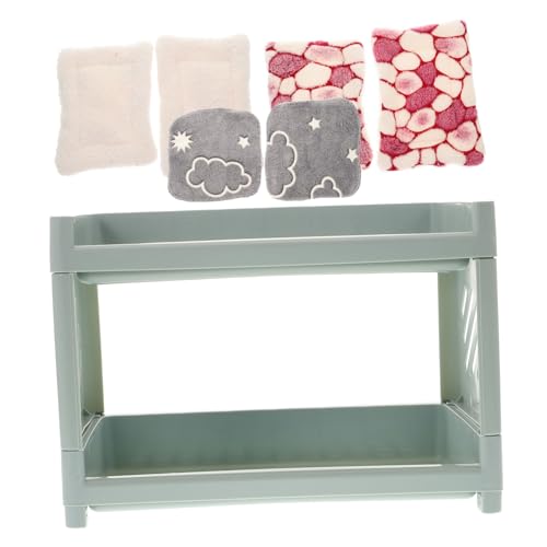 TOYANDONA 1Satz Multifunktionales Etagenbett für Meerschweinchen und Verschleißfestes Haustierbett mit Bett und Decken für Chinchillas und Hamster TOYANDONA 1Satz Multifunktionales Etagenbett für Meerschweinchen und Verschleißfestes Haustierbett mit Bett und Decken für Chinchillas und Hamster von TOYANDONA