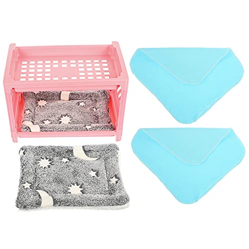 TOYANDONA 1Satz Multifunktionales Hamsterbett Abnehmbares Schlaf Und Versteckmöbel Für Kleintiere Für Hamster Meerschweinchen Einzigartigem Design TOYANDONA 1Satz Multifunktionales Hamsterbett Abnehmbares Schlaf Und Versteckmöbel Für Kleintiere Für Hamster Meerschweinchen Einzigartigem Design von TOYANDONA