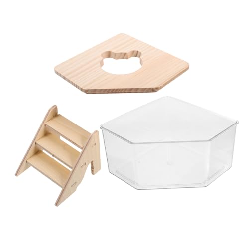 TOYANDONA 1Satz Rennmaus Badewanne Mit Transparente Abdeckung Teiliges Für Kleine Vielseitig Einsetzbar Badezimmer Oder Katzentoilette Einfache Reinigung Und Pflege Langlebig TOYANDONA 1Satz Rennmaus Badewanne Mit Transparente Abdeckung Teiliges Für Kleine Vielseitig Einsetzbar Badezimmer Oder Katzentoilette Einfache Reinigung Und Pflege Langlebig von TOYANDONA