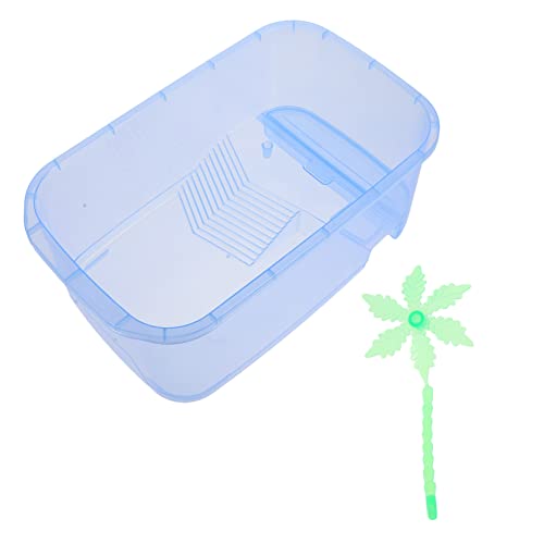 TOYANDONA 1Satz Reptilien Zuchtbox für Schildkröten Kunststoff Fütterungsbox für Aquarien Sicher und Langlebig für Schildkröten Frösche und Spinnen Kompakt von TOYANDONA