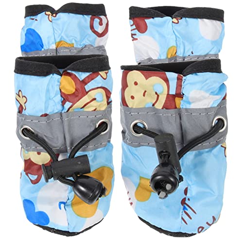 TOYANDONA 1Satz Rutsch Hundeschuhe Für Atmungsaktive Und Flexible Hundeboots Mit Pfotenfreundlichem Design Pfotenschutz Für Kleine Und Mittelgroße von TOYANDONA