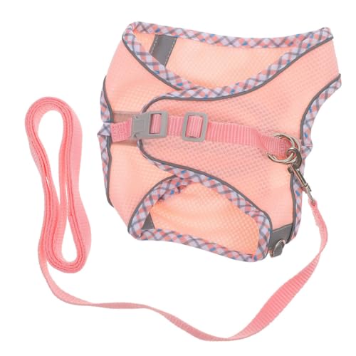 TOYANDONA 1Satz Verstellbares Hundegeschirr Mit Leine Verschleißfestes Tragbares Haustiergeschirr Für Outdoor Training Reflektierend Für Mittelgroße von TOYANDONA