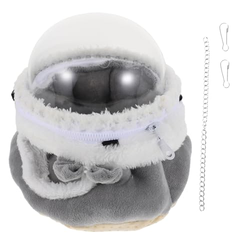 TOYANDONA 1Stück Baumwoll Hamster Nest Warmes Schlafnest Für Kleintiere Gemütliches Winterhaus Für Hamster Und Meerschweinchen Graues Format Kuschelhöhle von TOYANDONA