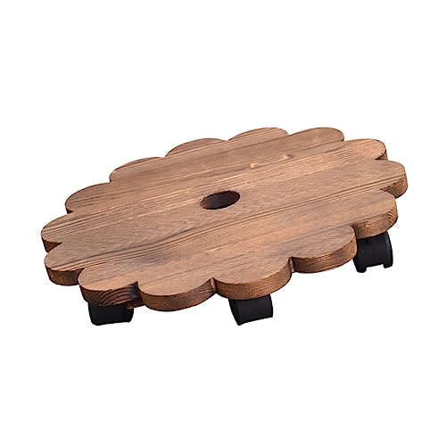 TOYANDONA Verstellbares Pflanztablett mit Rollen für Zimmerpflanzen Mobiler Blumentopfständer Massivem Drehbar für und Außenbereich Blumenhalter für Pflanzen TOYANDONA Verstellbares Pflanztablett mit Rollen für Zimmerpflanzen Mobiler Blumentopfständer Massivem Drehbar für und Außenbereich Blumenhalter für Pflanzen von TOYANDONA