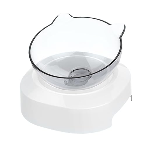 TOYANDONA 1Stück Erhöhter Katzenfutter und Wassernapf für Ergonomisches Fressen Langlebige Kunststoffschale für Katzen und Kleine TOYANDONA 1Stück Erhöhter Katzenfutter und Wassernapf für Ergonomisches Fressen Langlebige Kunststoffschale für Katzen und Kleine von TOYANDONA