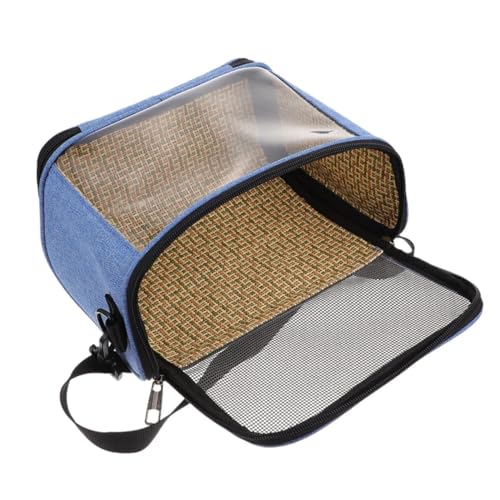 TOYANDONA 1Stück Hamster für Kleine Atmungsaktive Aufbewahrungstasche mit Mesh Design für Reisen für Hamster Meerschweinchen von TOYANDONA