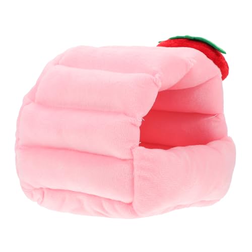 TOYANDONA 1Stück Haustier Hamster Nest aus Weichem Baumwollmaterial Tragbares und Warmes Schlafhaus für Kleine Entzückendes Versteck für Hamster Chinchillas und Andere Kleintiere von TOYANDONA