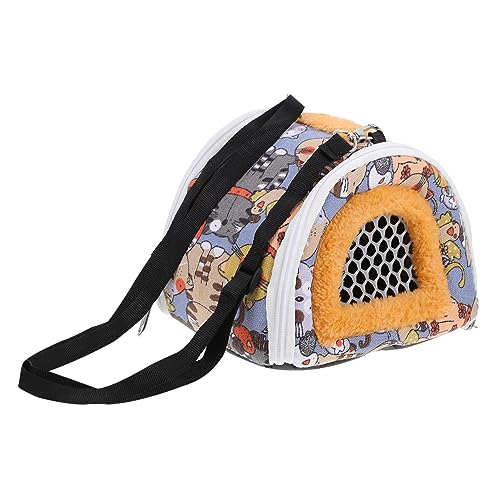 TOYANDONA 1Stück Haustier Tragesack für Kleine Tierfreundlicher Rucksack für Hamster Meerschweinchen und Transporttasche Reinigen von TOYANDONA