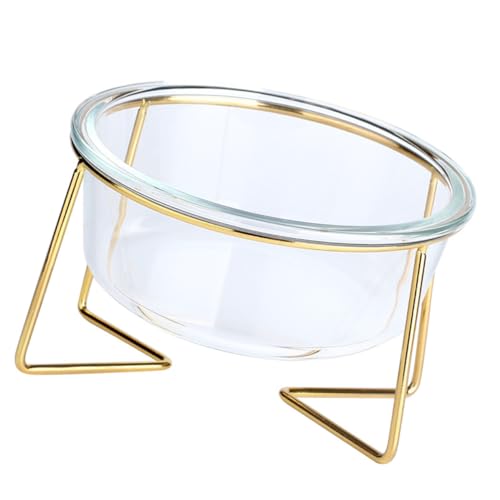 TOYANDONA Hochgestellter Glasnapf Für Haustiere Futternapf Mit Stabilem Eisenunterbau Ergonomisches Design Für Hunde Und Katzen Leicht Zu Reinigen Langlebig Und Komfortabel Beim Fressen TOYANDONA Hochgestellter Glasnapf Für Haustiere Futternapf Mit Stabilem Eisenunterbau Ergonomisches Design Für Hunde Und Katzen Leicht Zu Reinigen Langlebig Und Komfortabel Beim Fressen von TOYANDONA
