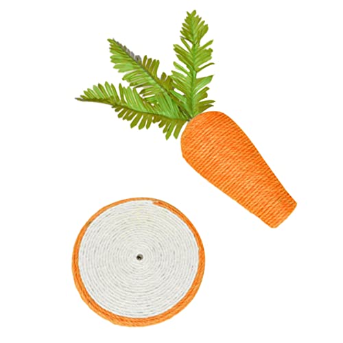 TOYANDONA 1Stück Karottenförmiges Katzenkratzbrett Langlebiger Kratzbaum für Katzen Stilvolles und Dekoratives Element für Zuhause für Katzenliebhaber TOYANDONA 1Stück Karottenförmiges Katzenkratzbrett Langlebiger Kratzbaum für Katzen Stilvolles und Dekoratives Element für Zuhause für Katzenliebhaber von TOYANDONA