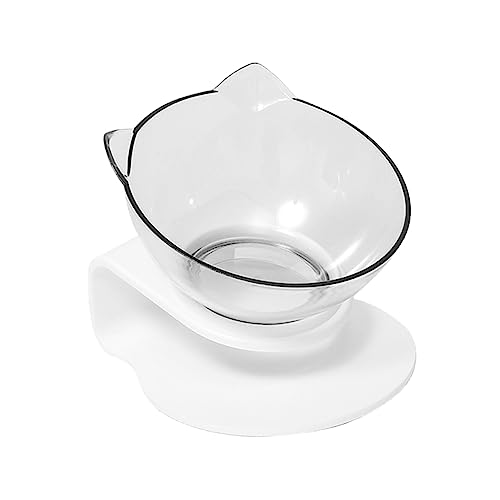 TOYANDONA 1Stück Katzenfutternapf mit Schrägem Design rutschfest Transparent für Bequemes Fressen Reinigen für Katzen Geschenkidee für Katzenliebhaber TOYANDONA 1Stück Katzenfutternapf mit Schrägem Design rutschfest Transparent für Bequemes Fressen Reinigen für Katzen Geschenkidee für Katzenliebhaber von TOYANDONA