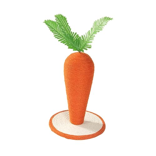 TOYANDONA 1Stück Katzenkratzer aus Sisal in Karottenform Stabiler Kratzbaum für Katzen mit Verdicktem Fördert Bewegung und Spielspaß für Indoor Katzen und Kätzchen TOYANDONA 1Stück Katzenkratzer aus Sisal in Karottenform Stabiler Kratzbaum für Katzen mit Verdicktem Fördert Bewegung und Spielspaß für Indoor Katzen und Kätzchen von TOYANDONA