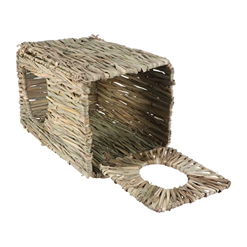 TOYANDONA 1Stück Kleines Handgefertigtes Faltbares Strohgewebtes Nest für Kleintiere Dekoratives Haustiernest Beige für Optimalen Schlaf TOYANDONA 1Stück Kleines Handgefertigtes Faltbares Strohgewebtes Nest für Kleintiere Dekoratives Haustiernest Beige für Optimalen Schlaf von TOYANDONA