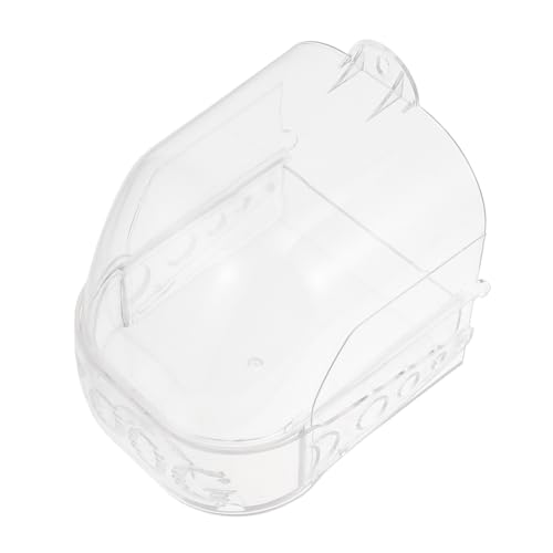 TOYANDONA Vogelduschbox Vogelbadewanne Papageienbadewanne Haustiervogel-duschwanne Für Käfig Innen Außen Reinigungsfähig TOYANDONA Vogelduschbox Vogelbadewanne Papageienbadewanne Haustiervogel-duschwanne Für Käfig Innen Außen Reinigungsfähig von TOYANDONA